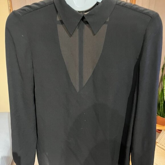 A.L.C. blouse with collar - Picture 1 of 3